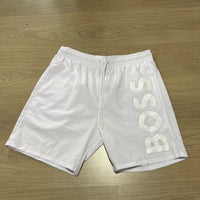 Bermuda Boss Branca Tom Sobre Tom