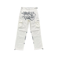 Calça Y2K Minus Two White And Grey