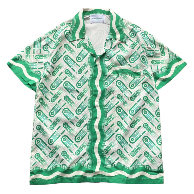 Casablanca Ping Pong Monograma Green