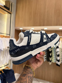 Tenis Louis Vuitton Azul e Branco
