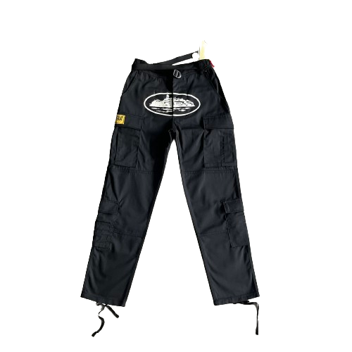 Calça Cargo Corteiz "Black"