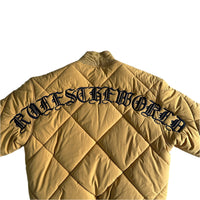 Corteiz Olde English Quilted Bomber Jacket