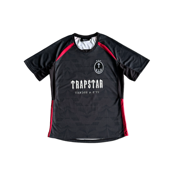 Camiseta Trapstar Football Jersey Black / Red