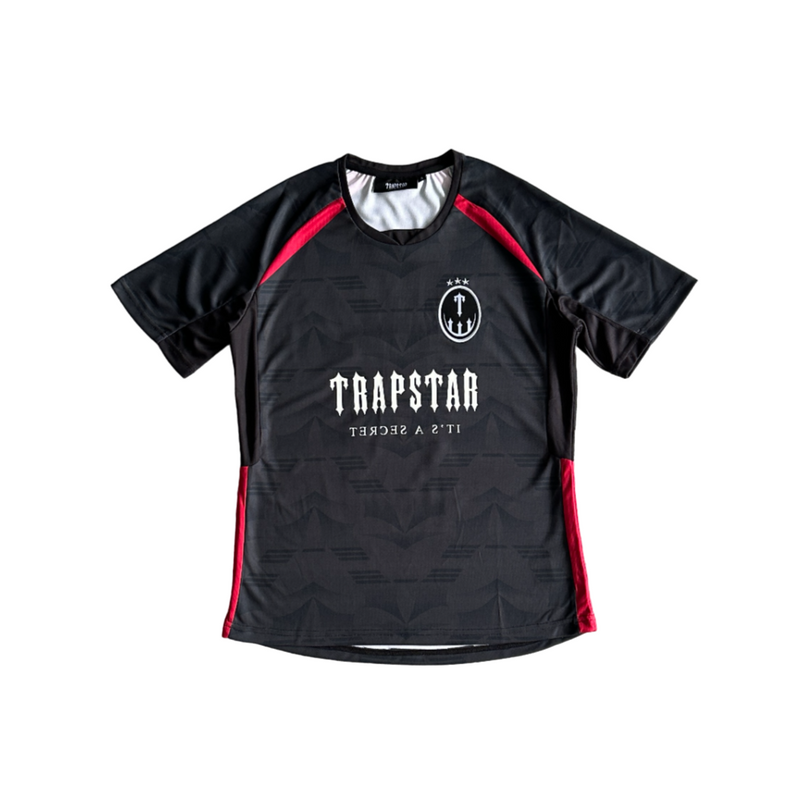 Camiseta Trapstar Football Jersey Black / Red