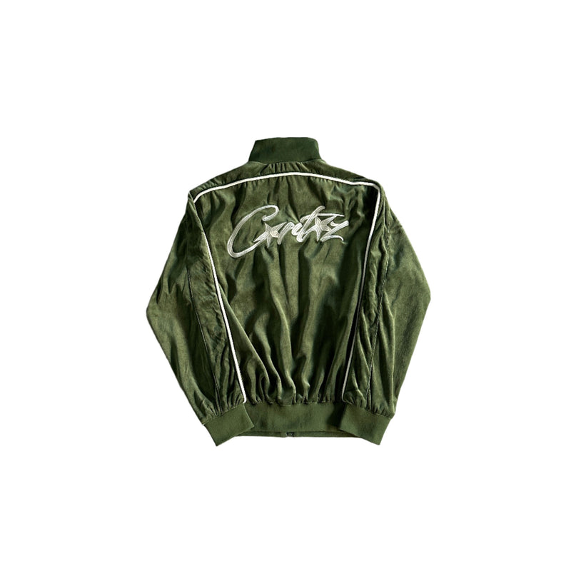 Conjunto Corteiz Allstarz Velour Green