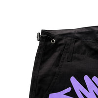 Calça Y2K Minus Two Black And Purple