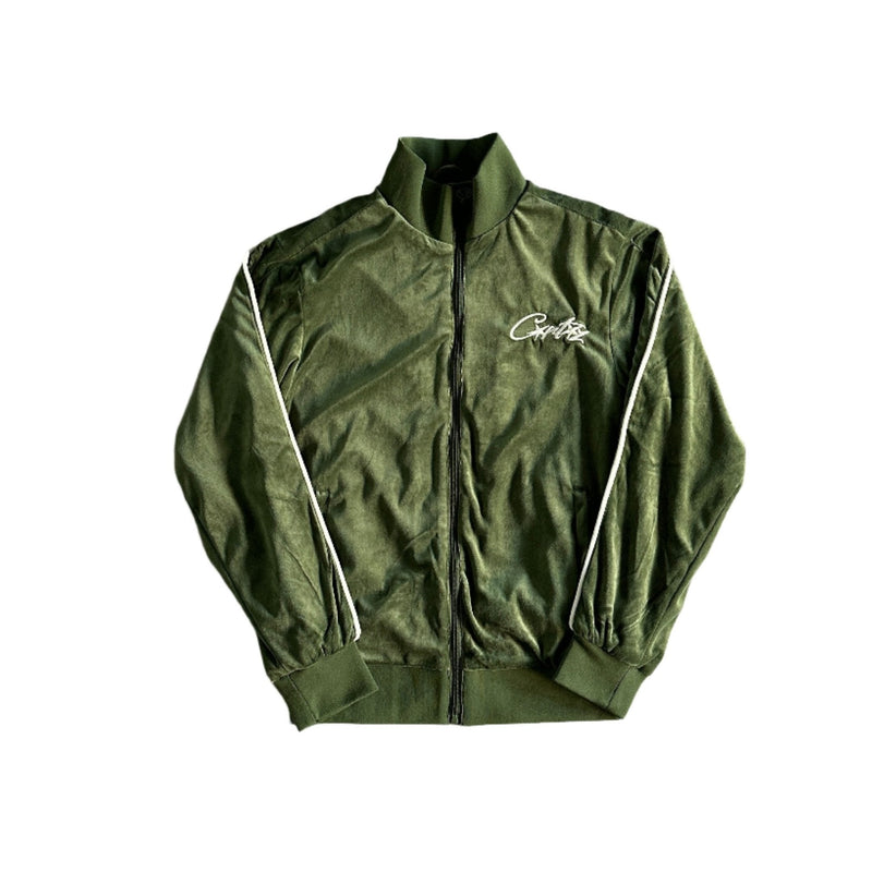 Conjunto Corteiz Allstarz Velour Green