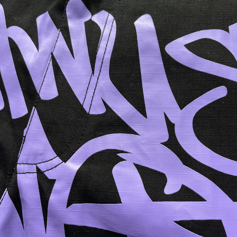 Calça Y2K Minus Two Black And Purple