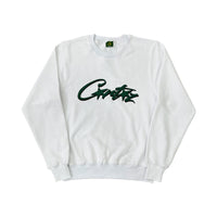 Corteiz Tracksuit White and Green Sweatshirt