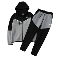 Conjuntos Nike Tech Fleece Cinza/Preto
