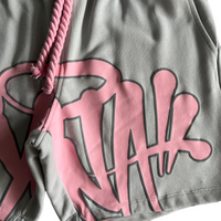 Short Syna World OG Logo Gray/Pink