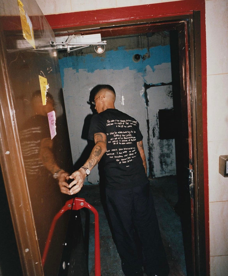 Corteiz x Supreme Camiseta Rules The World Black