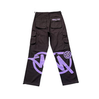 Calça Y2K Minus Two Black And Purple