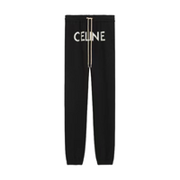 Conjunto Celine Loose Hoodie & Track Pants In Cotton Fleece