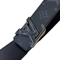 Cinto De Couro Louis Vuitton Black