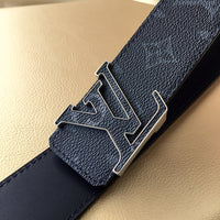 Cinto De Couro Louis Vuitton Black