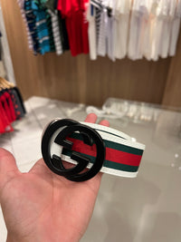 Cinto De Couro GG Gucci