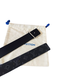 Cinto De Couro Louis Vuitton Black