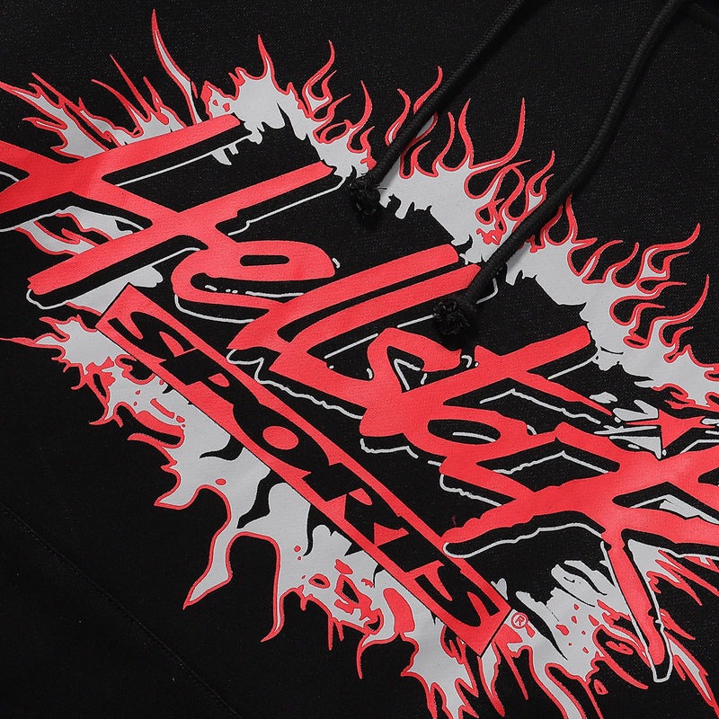 Conjunto Moletom Hellstar Sports Future Flame Black