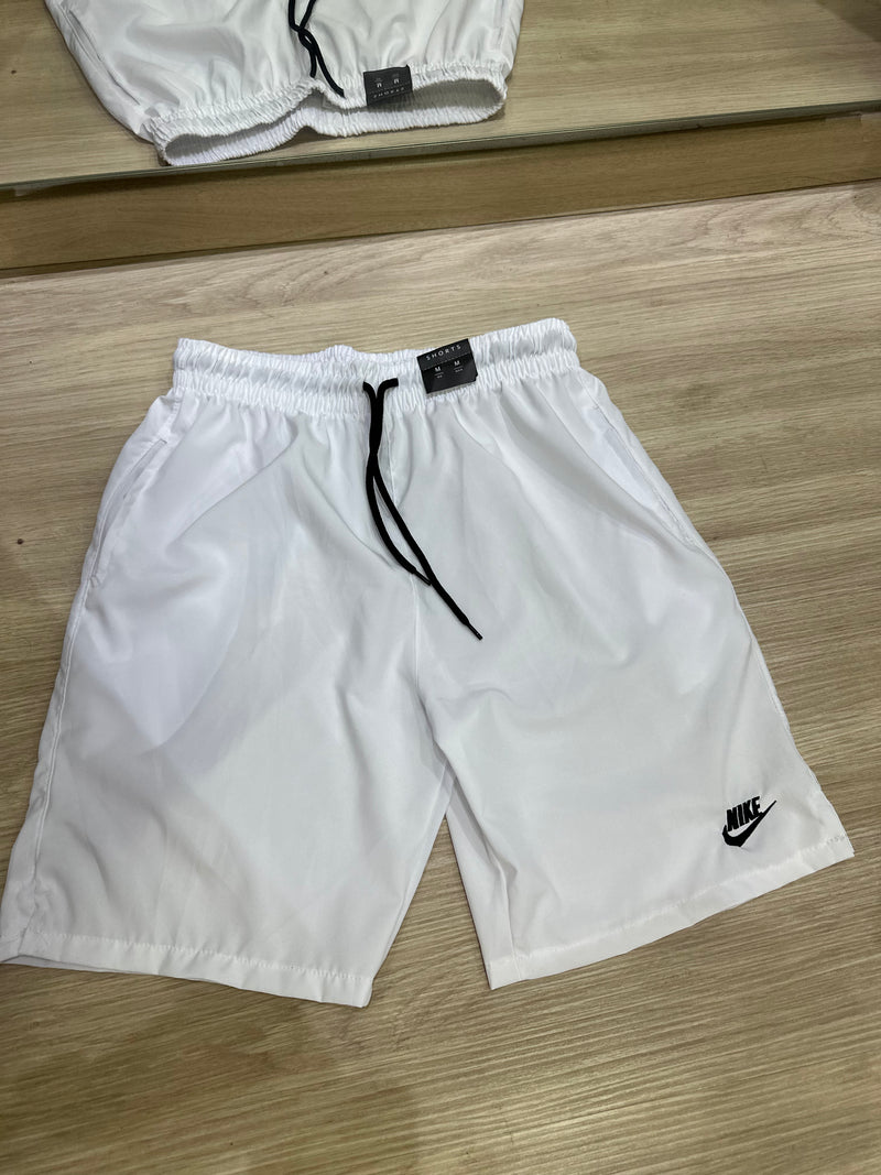 Bermuda Branca Nike Bordado