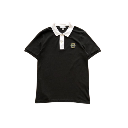 Classic Lacoste Polo Farine Noir
