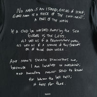 Corteiz x Supreme Camiseta Rules The World Black