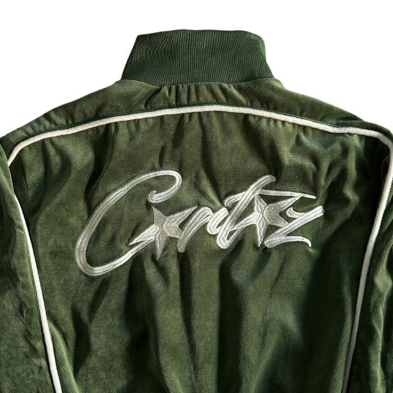 Conjunto Corteiz Allstarz Velour Green