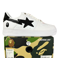 Bape Bathing Ape Sta Low "White/Black"