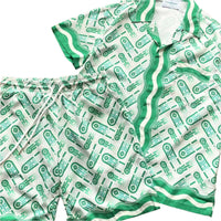 Casablanca Ping Pong Monograma Green