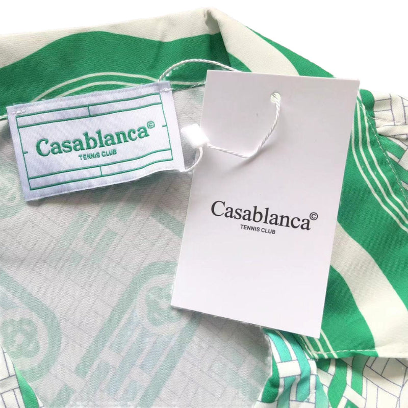 Casablanca Ping Pong Monograma Green