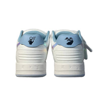 Tênis OFF-WHITE Out Of Office OOO Low Tops White Iridescent Blue