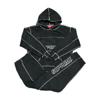 Conjunto Supreme Coverstitch Hooded