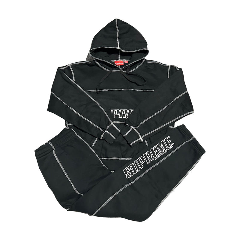 Conjunto Supreme Coverstitch Hooded