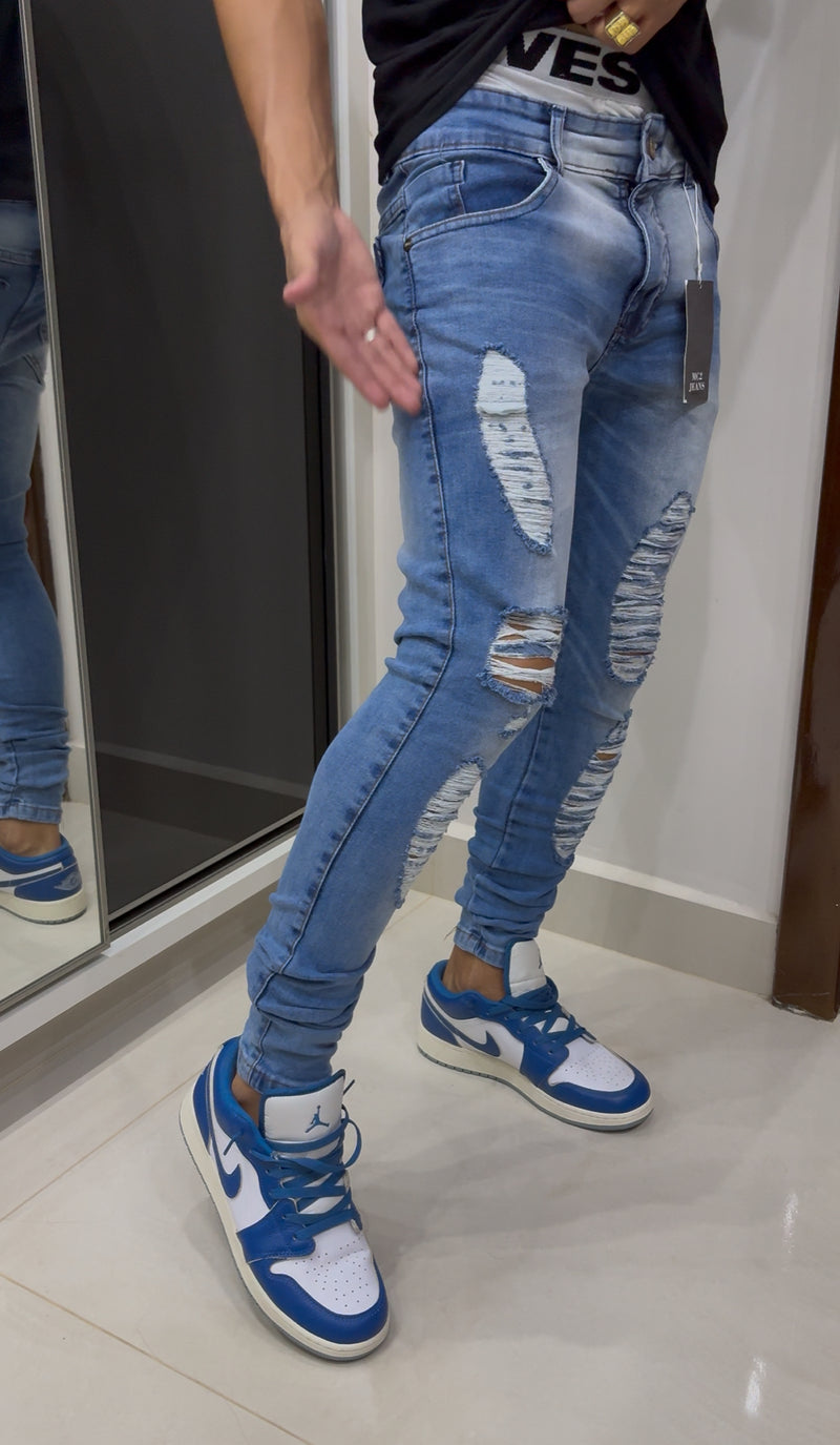 Calça Jogador Skinny