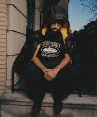 Corteiz x Supreme Camiseta Rules The World Black