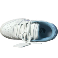 Tênis OFF-WHITE Out Of Office OOO Low Tops White Iridescent Blue