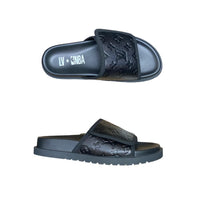 Louis Vuitton x NBA Miami Mule Slide