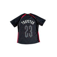 Camiseta Trapstar Football Jersey Black / Red