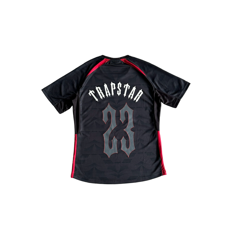 Camiseta Trapstar Football Jersey Black / Red