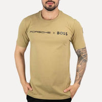 Camiseta Porshe x Boss caque