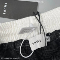 Short Rhude Side Logo Black