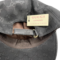Boné Gucci Black GG Italian