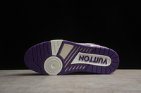 TÊNIS LOUIS VUITTON TRAINER LUXO - BRANCO/ ROXO