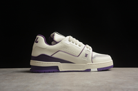 TÊNIS LOUIS VUITTON TRAINER LUXO - BRANCO/ ROXO