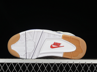 NIKE AIR JORDAN 4 - BRANCO / ROXO / CINZA