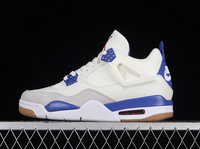 NIKE AIR JORDAN 4 - BRANCO / ROXO / CINZA