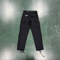 Calça Cargo Corteiz "All Black Logo"
