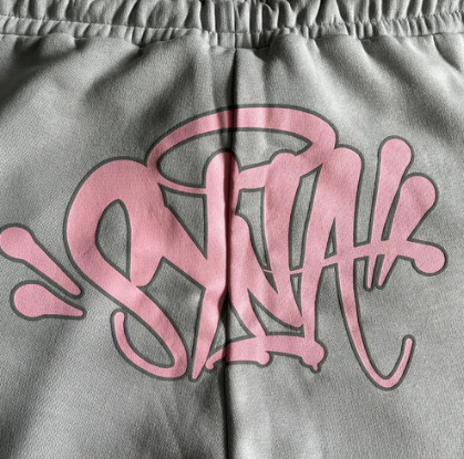 Conjunto Syna World Tracksuit Cinza / Rosa