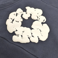 Moletom Denim Tears The Cotton Wreath Dark Blue