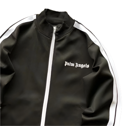 Conjunto Palm Angels Logo Tracksuit Black